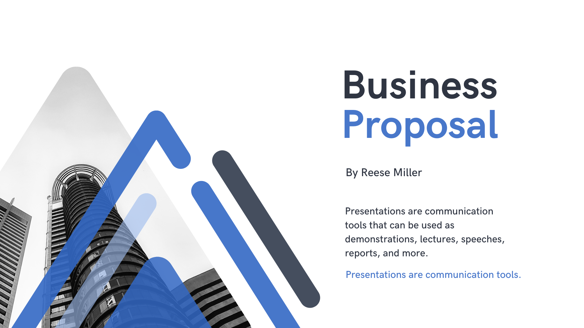 Blue Triagle Business Proposal Presentation (1)